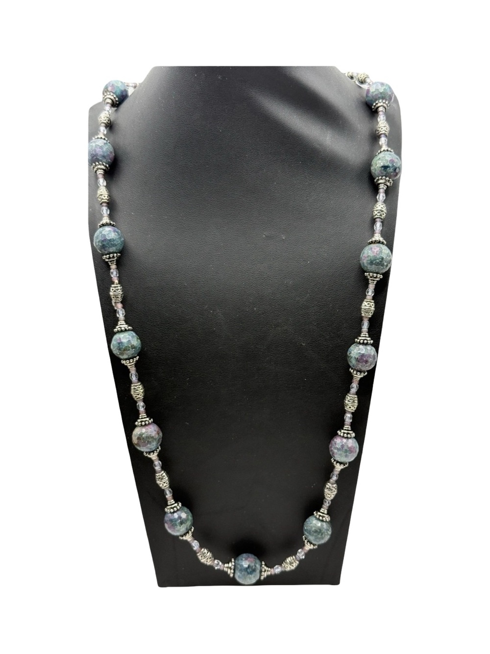 Handcrafted Multicolor Stone Bead Necklace - Elegant Women Jewelry